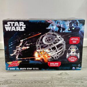 Disney Star Wars Air Hogs X Wing Fighter vs Death Star Drone Remote Control -NEW